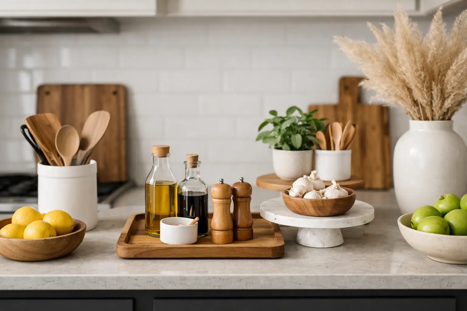 How to Organize Kitchen Counters With Style