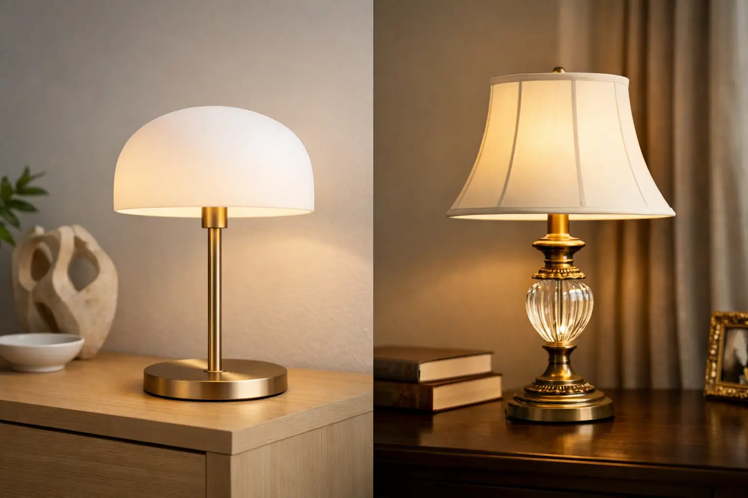 Modern vs Classic Table Lamps for Your Home
