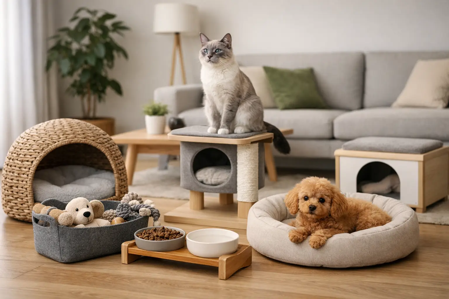 Stylish Pet Supplies for Apartment Living